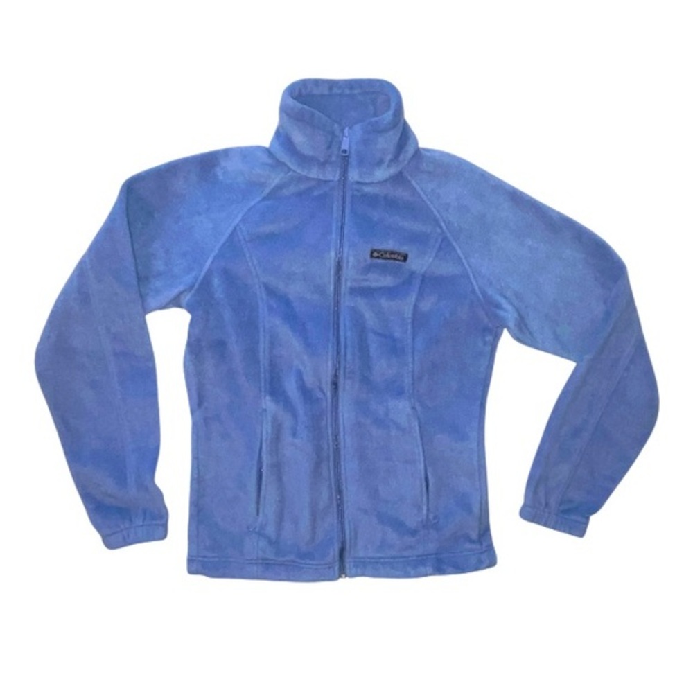 Columbia Full Zip Fleece Sweatshirt Jacket Size Small Spring Hiking Outdoor